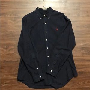 Ralph Lauren Oxford Dress Shirt Sz Large